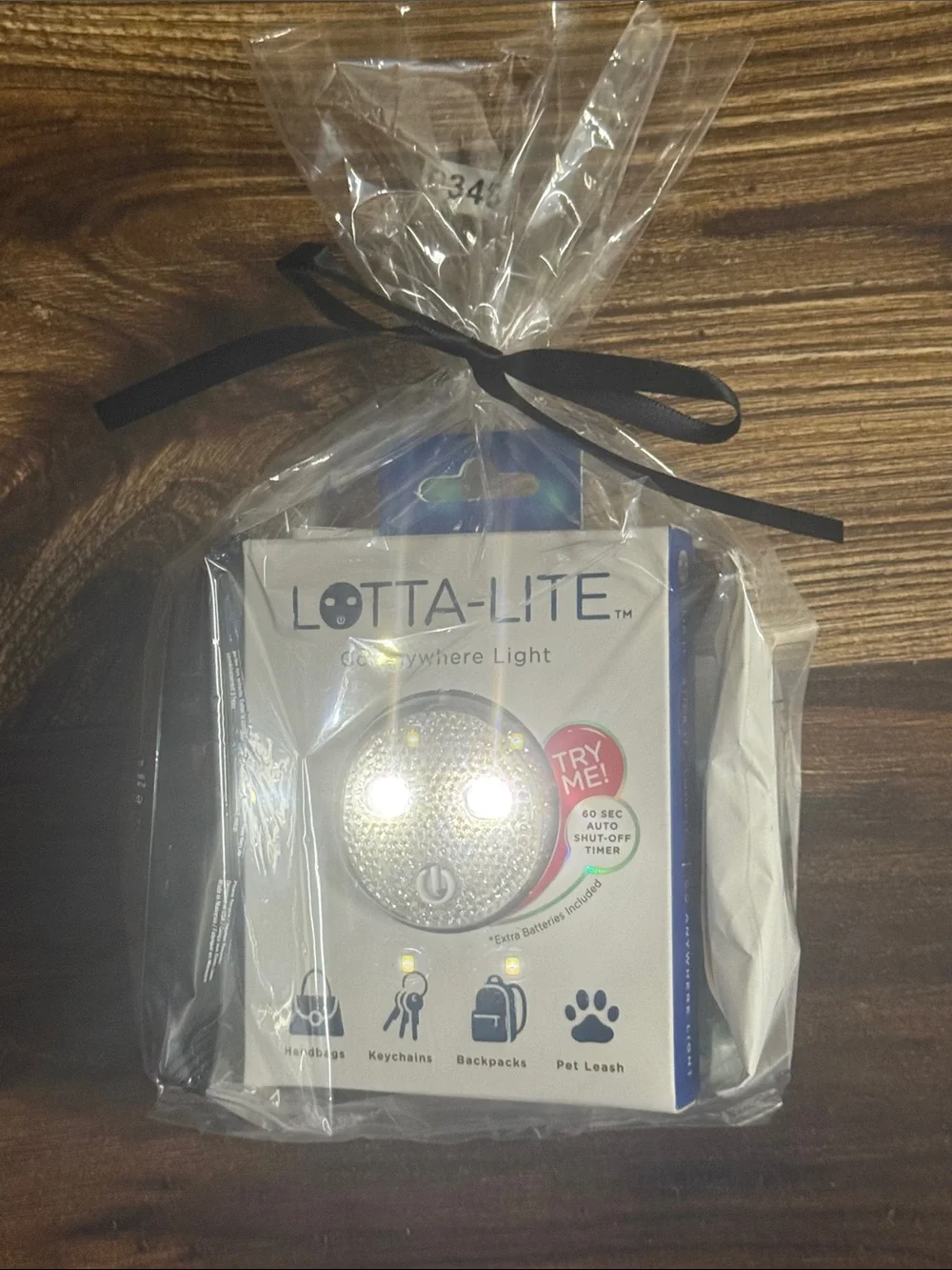 PurseN Lotta-Lite Go Anywhere Light in a rhinestone design